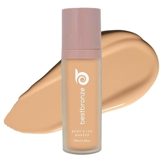 Best Bronze Bombshell Body Makeup - Tattoo Cover Up Makeup & Body Foundation Waterproof - Tattoo Concealer Waterproof for Scars, Varicose Veins Cover Up & Leg Foundation (NC20 Golden Beige)