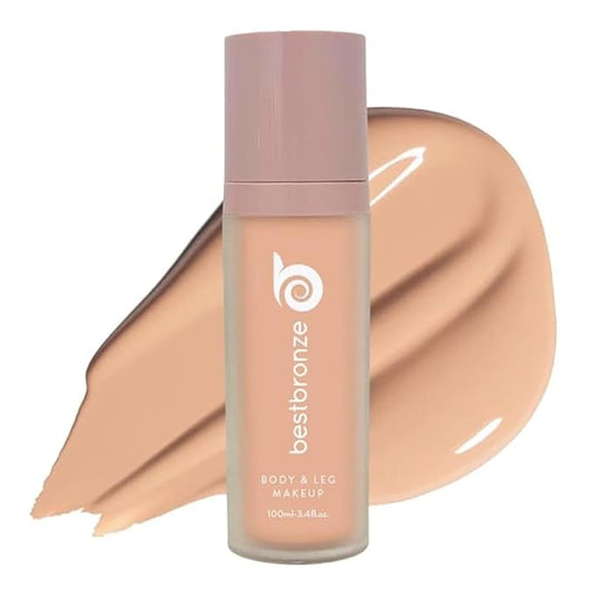 Best Bronze Bombshell Body Makeup - Tattoo Cover Up Makeup & Body Foundation Waterproof - Tattoo Concealer Waterproof for Scars, Varicose Veins Cover Up & Leg Foundation (NW15 Light Beige)