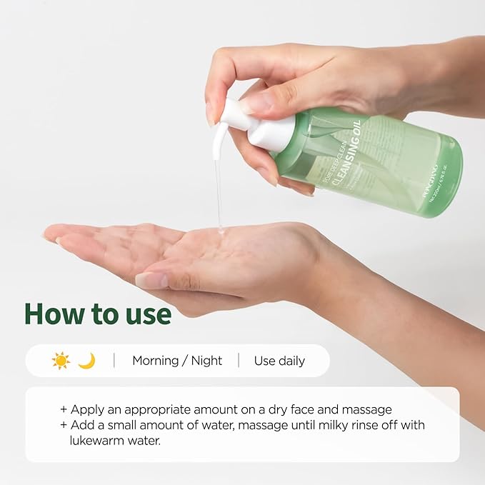 PONGDANG Pore Deep Clean Cleansing Oil 200ml | Makeup & Blackhead Remover | Korean Skin Care Oil Cleanser