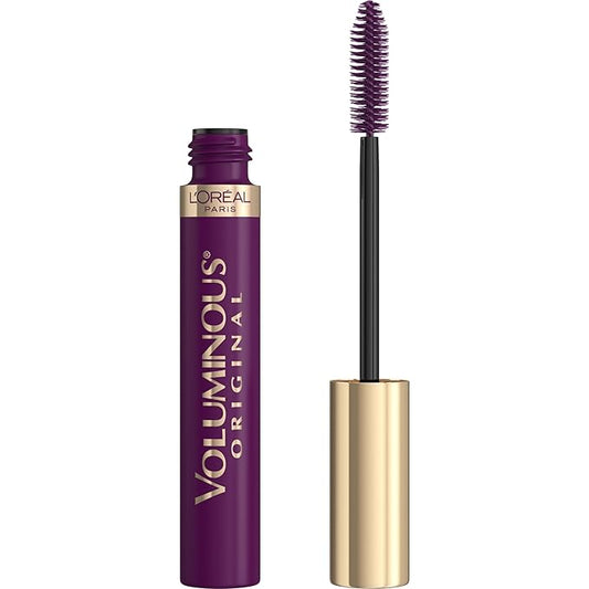 L'Oreal Paris L’Oreal Paris Original Voluminous Mascara, Building Mascara Volume and Length Formula, Washable, Deep Violet, 0.26 Fl Oz., 1 Count