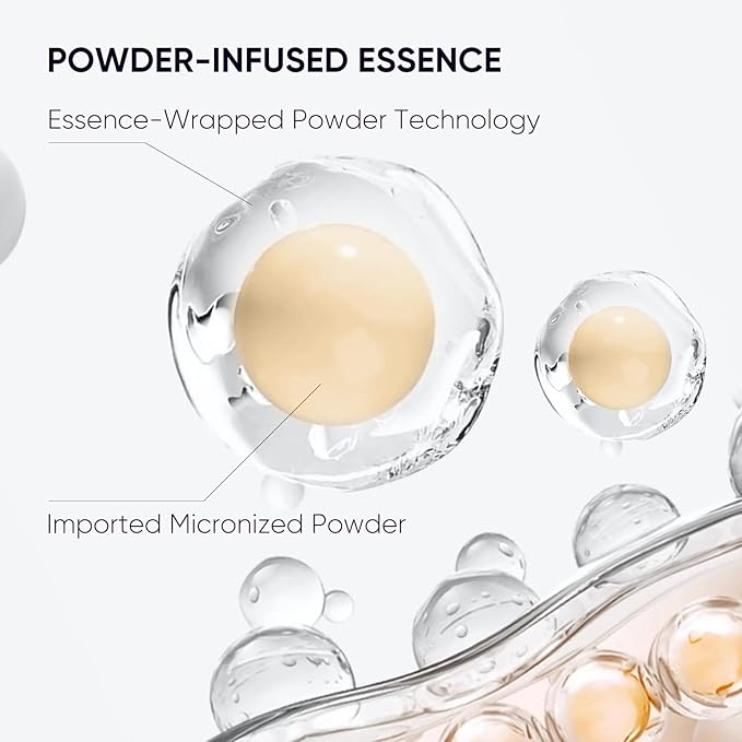 2CHILL Aqua Setting Powder, 45% Water Essence Translucent Face Powder Loose, Hydrating Matte Finish, Blurs Pores & Brightens Skin, Waterproof Sweat Resistant Pressed Setting Powders for Oil Control