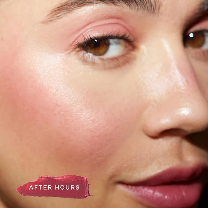 Tower 28 BeachPlease Cream Blush + Tinted Lip Balm - Multi-Use Lip Tint + Dewy Blush for Cheeks With Aloe Vera + Green Tea - Vegan, Non-Comedogenic Makeup for Sensitive Skin - After Hours (0.16 oz)