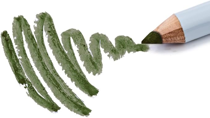 Lauren Brooke Cosmetiques All Natural, Eye Liner Pencil, Organic Makeup (Olive)