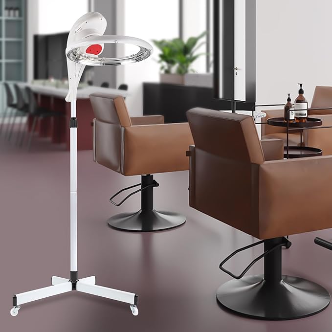 Professional Stand Hair Dryer,Orbiting Rotating Hair Processor Permed Colored Hair for Scalp Care Perfect for Salon,Spa,and Home Hair Care (Style 10)