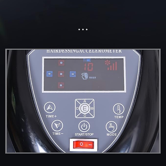 Hair Dryer, Multifunctional Salon Hair Dryer, Freestanding Hair Salon Steamer Hair Color Processor, 1.4KW 110V, Black