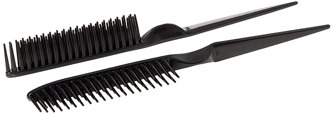 3 Row Styling Comb For Detangling, Defining And Separating Curls (Black)