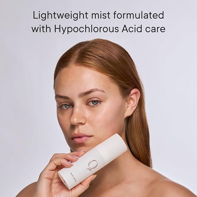 Qure Dermal Mist Hypochlorous Acid Spray for Face, Skin and Body, HOCl Facial Hydrating Spray, Calm irritation, Reduce redness, Purify skin, Support barrier repair (3.33 fl oz + 0.5 fl oz Travel Duo)