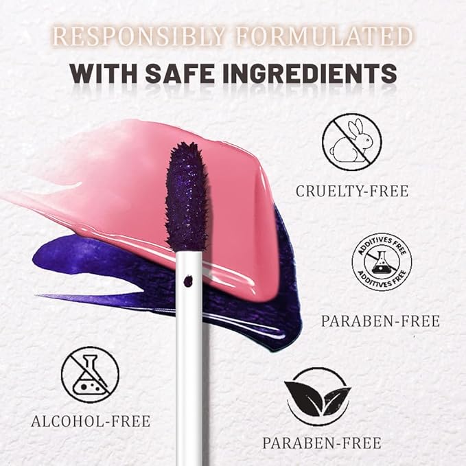 Kaely Chestnut Brown Lip Stain Peel Off Masque, Long Lasting Waterproof Smudge Proof Lip Tint, Non-Transfer Semi Permanent Lipliner Tattoo with Tweezer, Matte Finish, Vegan & Cruelty-Free, 03