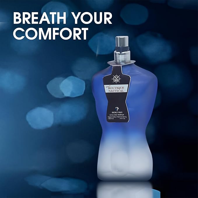 2PCS Valentine Milano/Sean Boutique Nautical Eau De Toilette for Men-Fresh,Romantic Scent Perfume for Men 3.4 Fl Oz Each Mens Cologne For All Skin Daily Used