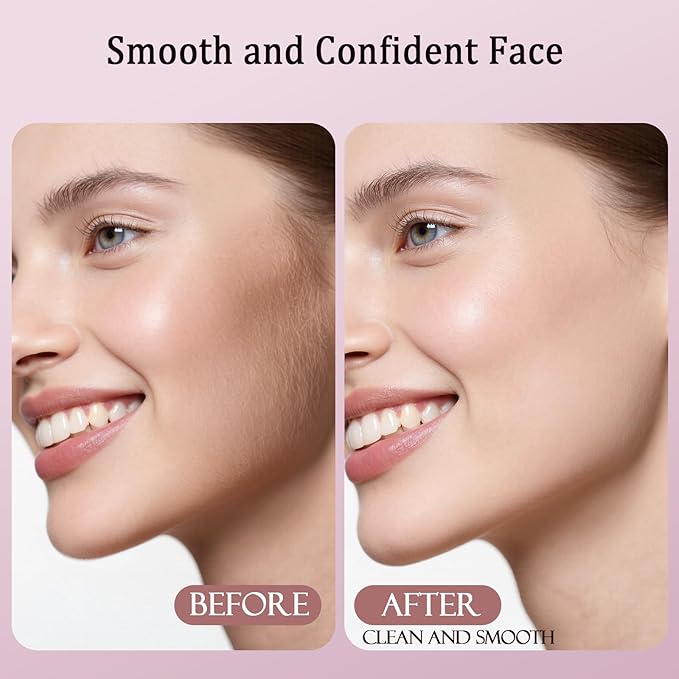 Dermaplane Razor for Women Face, Dermaplaning Tool for Face, Sonic Smooth Exfoliation & Peach Fuzz-Hair Removal System with 10 Dermaplaning Blades, Twilight Purple