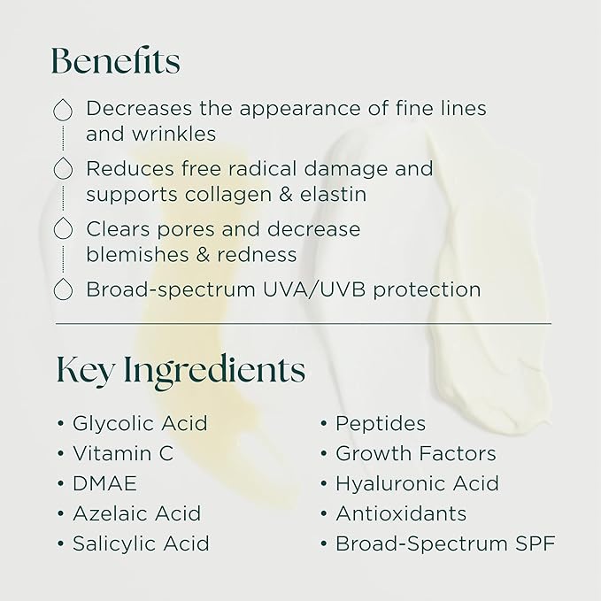 Marini SkinSolutions Skin Care Management System, Dry to Very Dry Skin with Antioxidant Daily Face Protectant SPF 33 - Cruelty Free - Made in The USA