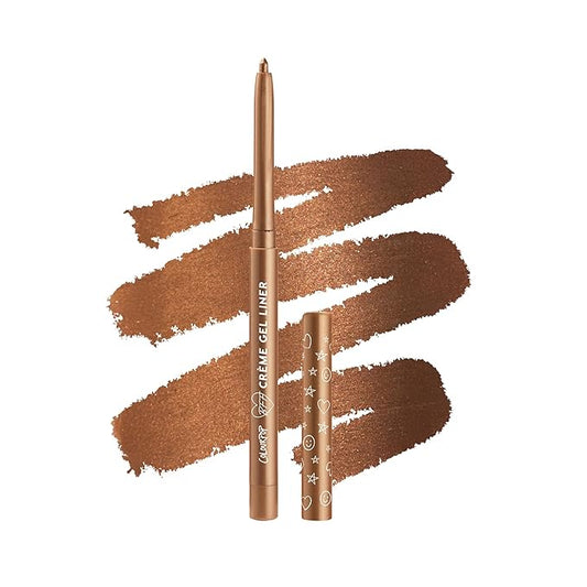 ColourPop Crème Gel Waterproof Eyeliner - 18HR Wear, Ultra-Pigmented Eyeliner Pencil with Matte & Metallic Finishes - Smudge-Proof, Vegan & Cruelty-Free - Overboard (0.01 oz)