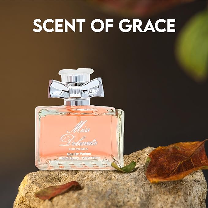 4-Piece Women's Perfume Set with 10ml Rollerball, EDP Collection, Variety of Fragrances,Long Lasting Cologne (Honey BP/Miss DW/Blue SW/BEAUTY R)