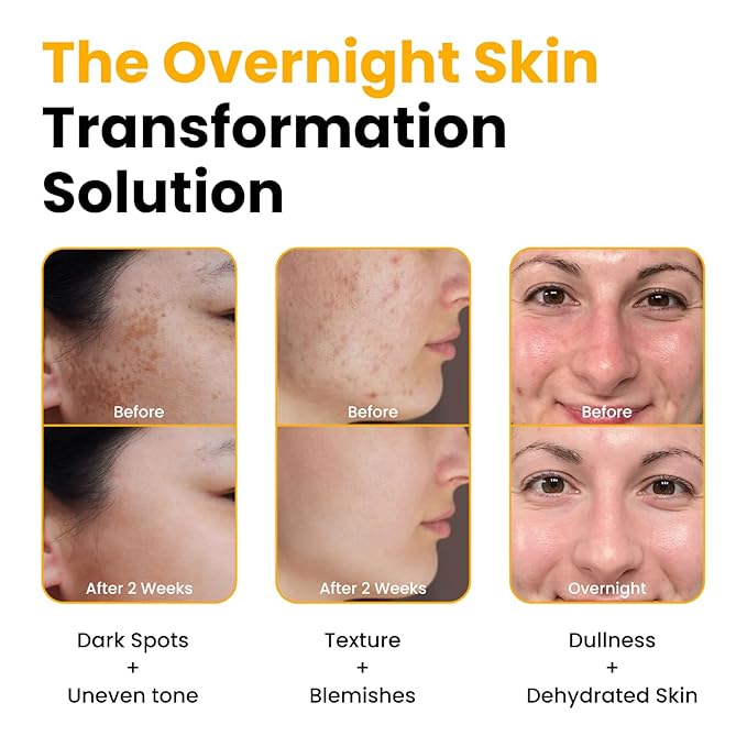 QUIA Korean Skincare Duo - Toner Pads + Turmeric Kojic Acid Wrapping Mask - Dual-Step System for Radiant, Refined Texture & Hydrated Skin - Gentle Exfoliation + Overnight Treatment - 75ML