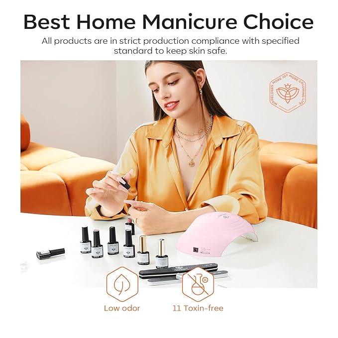 modelones Cat Eye Fall Gel Nail Polish Set 6 Colors Yellow Gold Orange Brown Nude Glitter 9D Cat Eye Gel Polish Maple Gel Polish with Magnet Soak Off Led Nail Art DIY Salon Gifts For Women