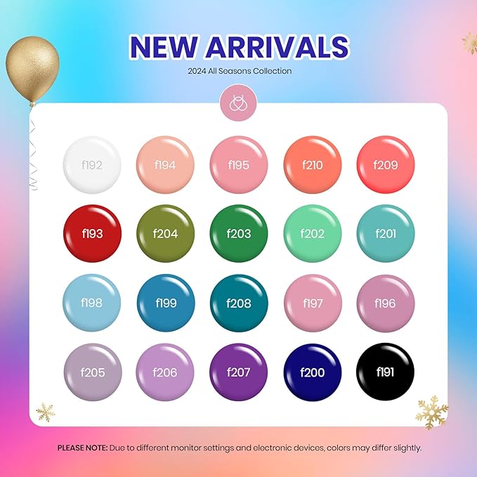 Beetles Gel Nail Polish Set, 23pcs Gel Polish Kit, 20 Colors Pink Green Blue Uv Gel Polish with Base Top Coat, All Season Manicure Tools for Beginners Nail Art Home Gift for Women