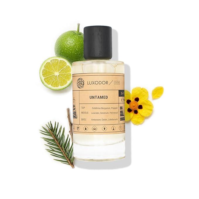 Untamed - Eau de Parfum - Inpired by D. Sauv Long-Lasting Perfume For Men, 3.4 fl. oz (100ml)