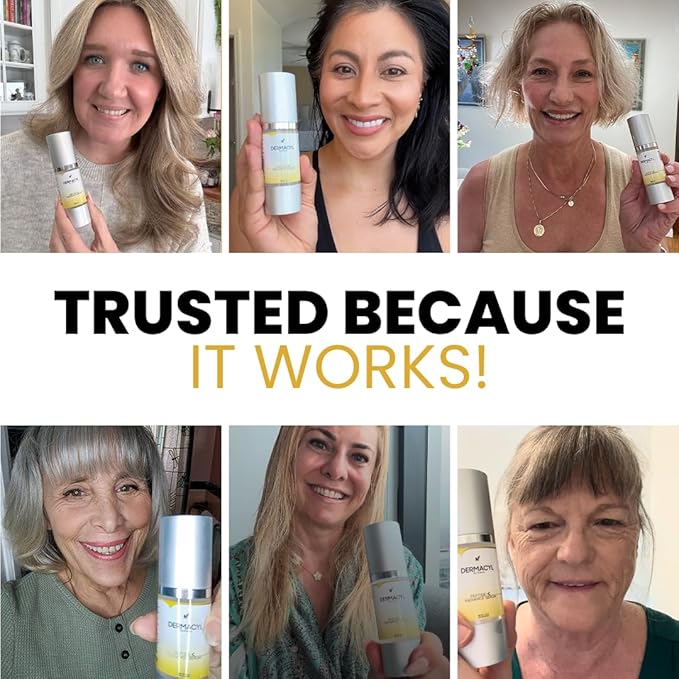 Vitamin C Serum for Face, Peptide Serum with Hyaluronic Acid for Anti-Aging, Face Hydrating, Deep Wrinkle Repair & Firming for Fine Lines, 30ml