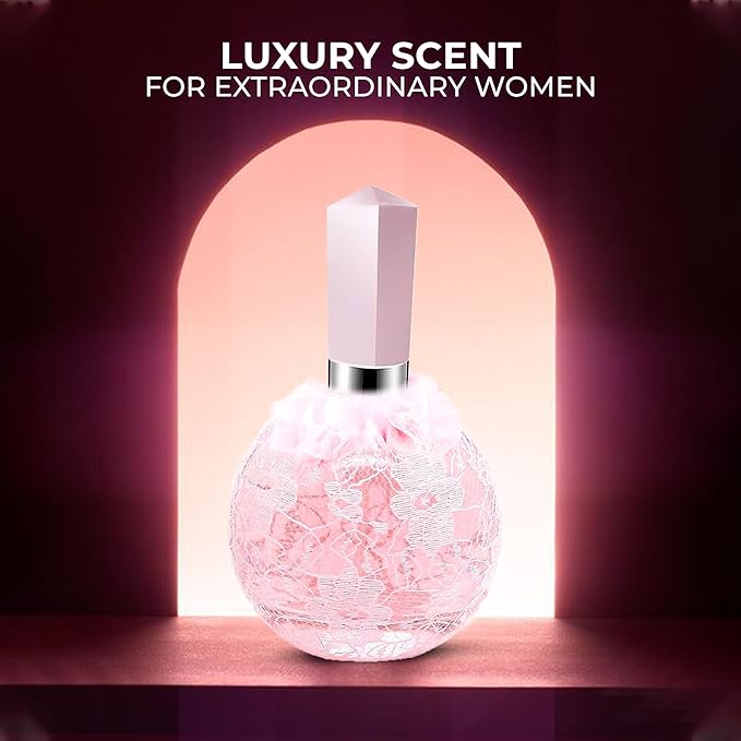 4-Piece Women's Perfume Set with 10ml Rollerball, EDP Collection, Variety of Fragrances,Long Lasting Cologne (Honey BP/Miss DW/Blue SW/BEAUTY R)