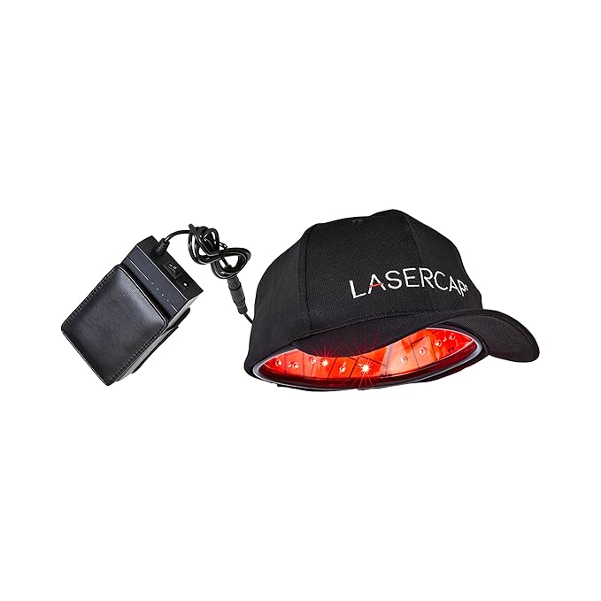 LaserCap SD 80 – Professional Red Light Therapy Cap for Hair Growth – FDA Cleared Alopecia & Thinning Hair Treatment for Men & Women – 80 Medical-Grade Lasers, Cordless Rechargeable Design