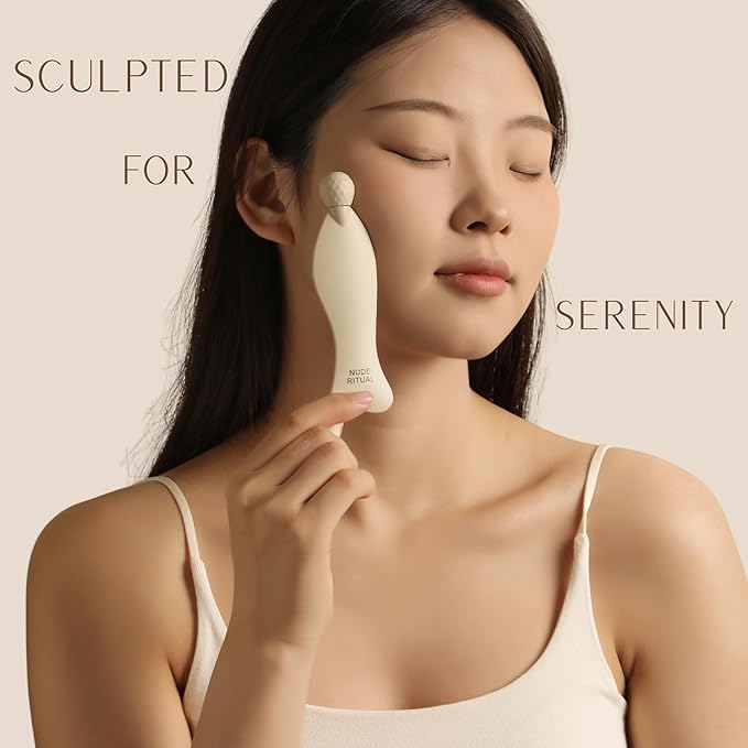 4-in-1 Gua Sha Facial Sculpting Tool – Face & Jawline Massager for Lymphatic Drainage, Circulation & Tension Relief – Premium Facial Massage Tool with Travel Pouch