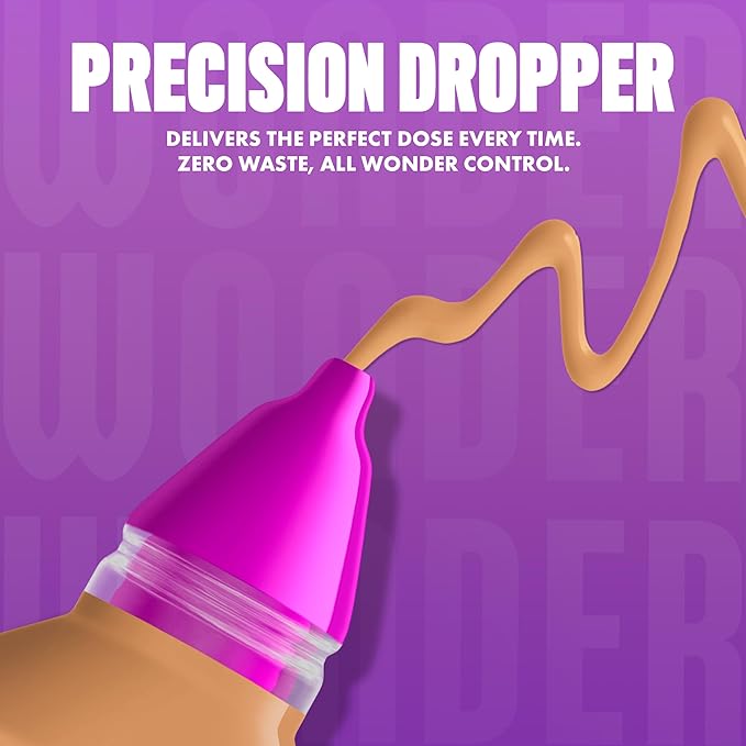 NYX PROFESSIONAL MAKEUP Make 'Em Wonder Liquid Foundation, 24HR Foundation Makeup With A Soft Matte Finish, Buildable Full Coverage - 19 Warm Beige