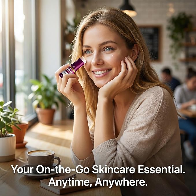 Calcium Volume Multi Balm Stick - Anti-Wrinkle & Hydrating Collagen Treatment for Face, Eyes,Lips & Neck, Firming,Smoothing & Nourishing Balm(B1)