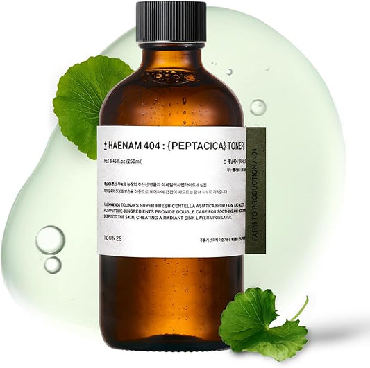 TOUN28 Peptacica Toner 8.45 fl.oz / 250ml, Centella Asiatica Extract – Anti-Wrinkle, Moisturizing & Korean Skincare for Sensitive Skin