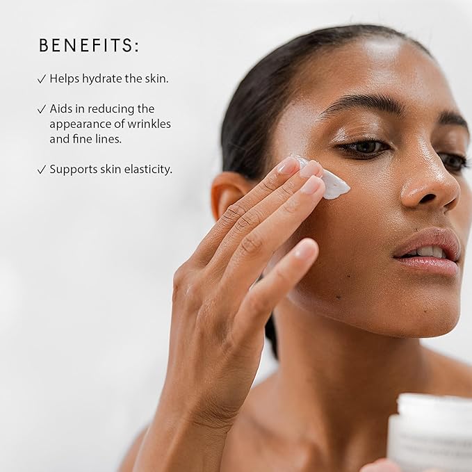 The Untamed The Quiet Storm Deep Nourishing Balm 1.7 fl oz – Hydrating Face Cream with Borage Oil & Hyaluronic Acid – Helps Support Skin Elasticity & Moisture for Dry, Mature, or Sensitive Skin