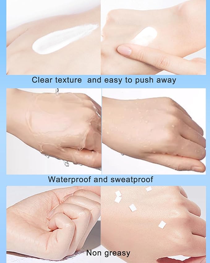 20 Pack Sunscreen SPF50+,Moisturizing Travel Size Sunblock Lightweight&Water-Resistant, 4ml Face & Body Mini Sunscreen Lotion Bulk Portable Sun Cream,Perfect for Most of Skin Women Travel & Outdoor-B