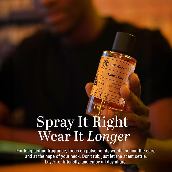 Vanilla & Wood Perfume for Men, Inspired by Althair, 2-Piece Combo of 100 ml Fragrance Spray Bottle and 10 ml Alcohol-Free Roll-On Perfume Oil, Vegan, Paraben-Free