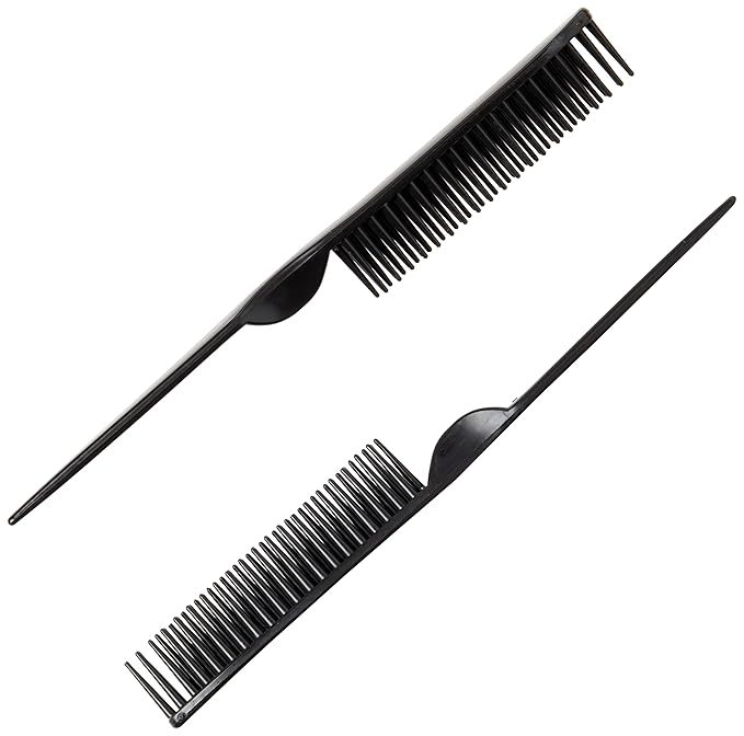 3 Row Styling Comb For Detangling, Defining And Separating Curls (Black)