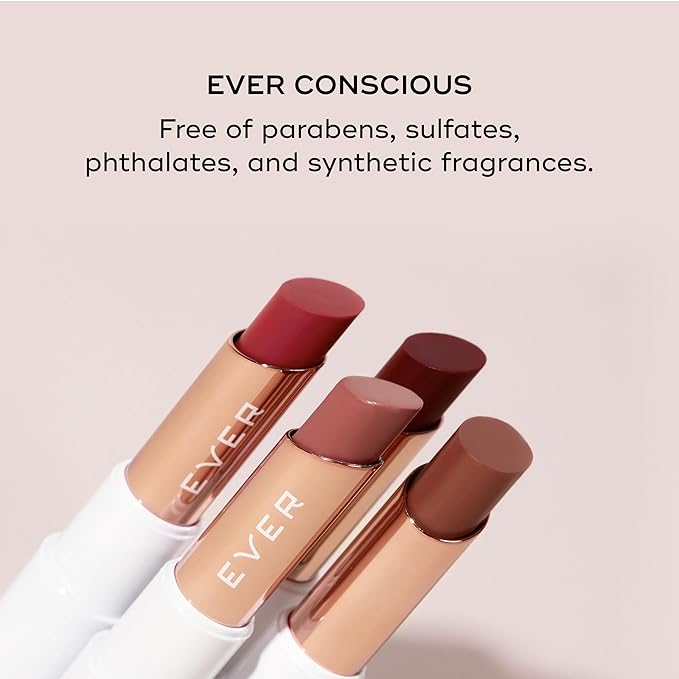 EVER Peptide Lip Therapy — Clear (Tint-Free Balm with Peptides & Moisturizing Botanical Oils)