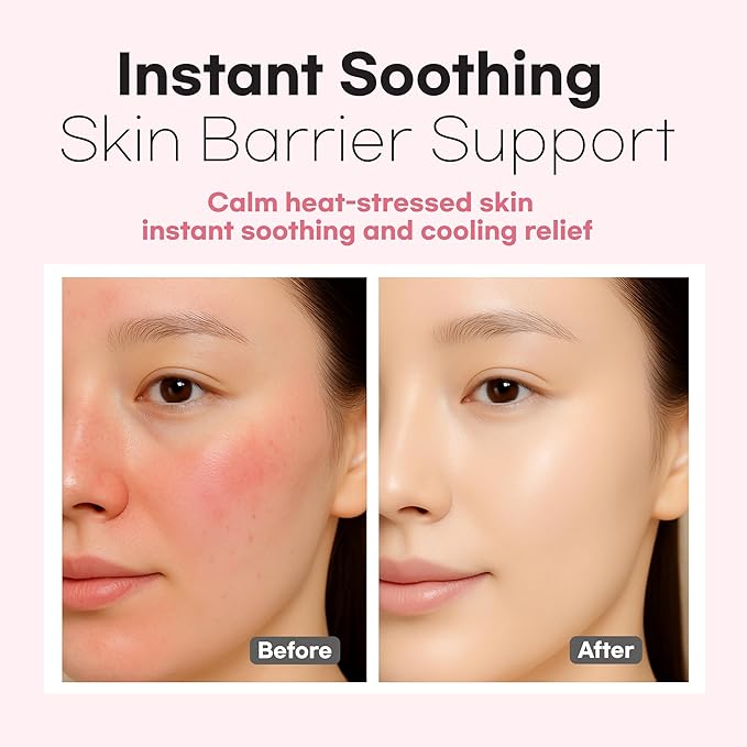 Intensive Soothing Collagen Jelly Mist, Deep Hydrating Pink facial mist, Elasticity Moisturizer, Dewy Glow Spray, Hyaluronic Acid, Lightweight Gentle for All Skin, Korean skin care 1.01 fl oz