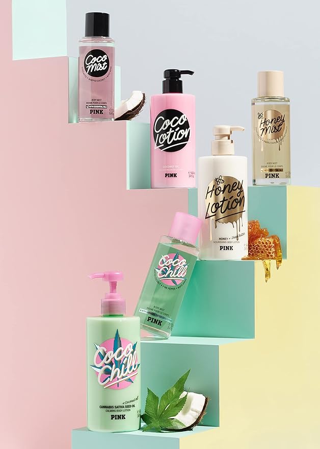 Victoria's Secret Body Fragrance Mist, Pink Honey - 8.4 fl oz