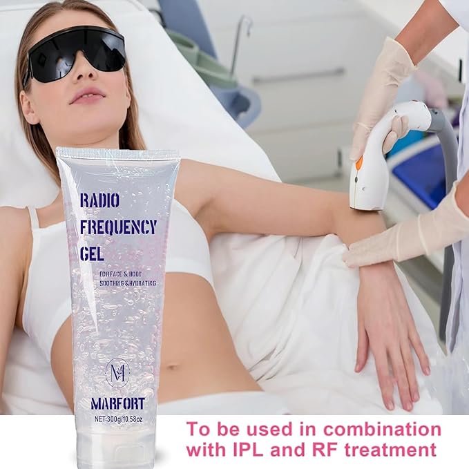 Cooling Gel Combination with Hair Removal Machine or microcurrent Facial for face Body