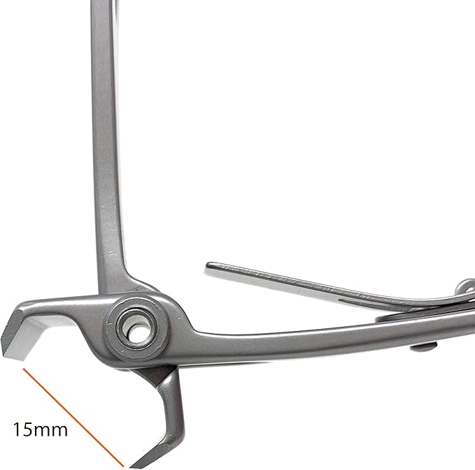 KOHM Nail Clippers for Thick Nails - Heavy Duty, Wide Mouth Professional Fingernail and Toenail Clippers for Men, Women & Seniors, Silver