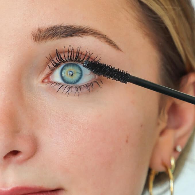 Lash Next Door Water Resistant Mascara Black Volume and Length - No Clump Volumizing Mascara for Thickening and Lengthening - Smudge Proof Lashes by Brooklyn and Bailey (1 Pack)