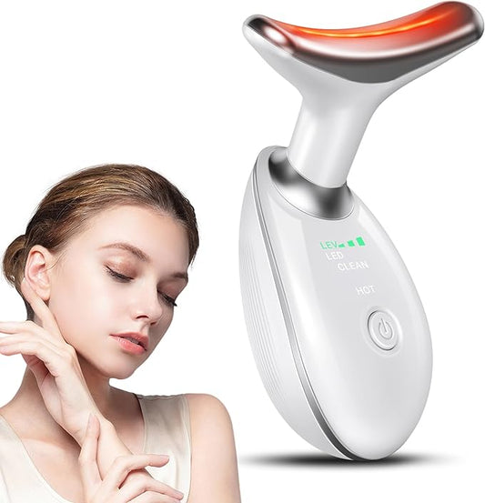 Neck and Face Massager for Home Use, Face Roller for Double - Chin, Face Sculpting Skin Care Tool,Improve, Firm,Tightening and Smooth