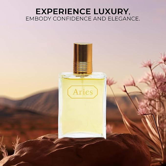 2PCS Valentine Milano/Aries Eau De Toilette for Men-Fresh,Romantic Scent Perfume for Men 3.4 Fl Oz Each Mens Cologne For All Skin Daily Used