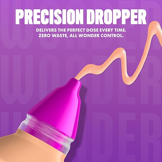 NYX PROFESSIONAL MAKEUP Make 'Em Wonder Liquid Foundation, 24HR Foundation Makeup With A Soft Matte Finish, Buildable Full Coverage - 08 Vanilla