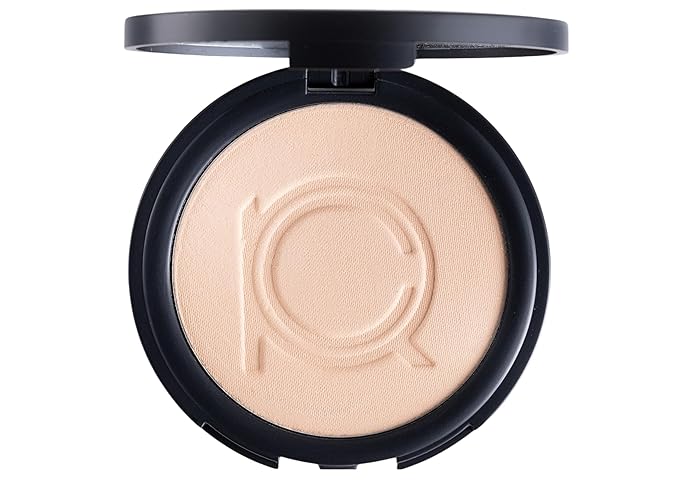 ioly's Beauty pressed powder foundation Compact with powder puff 0.49 OZ Makup fit me powder foundation Makeup full coverage foundation texture powder for men and woman