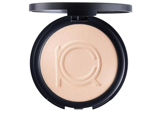 ioly's Beauty pressed powder foundation Compact with powder puff 0.49 OZ Makup fit me powder foundation Makeup full coverage foundation texture powder for men and woman