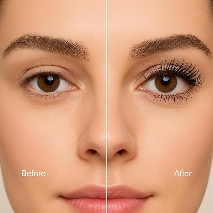 IRIS - Volumizing Mascara (12 Hrs Hold) | Lash Growth Formula - Dermatologically & Ophthamologically Tested | Smudgeproof and LightWeight | Black 12 ml