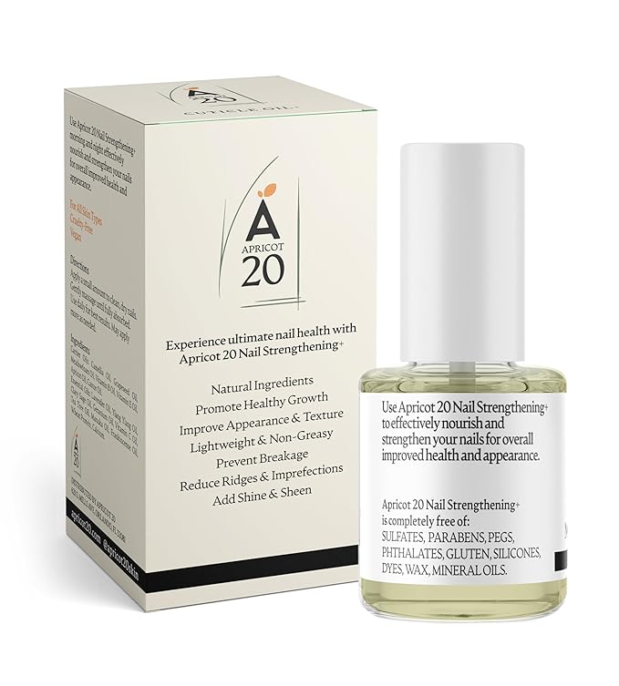 Nail Strengthening Oil Plus for Hands & Feet, Enhanced Growth & Repair for Damaged, Fungus, & Weak Nails, Nourishing 25 Essential & Carrier Oils Formula - 0.33 fl oz