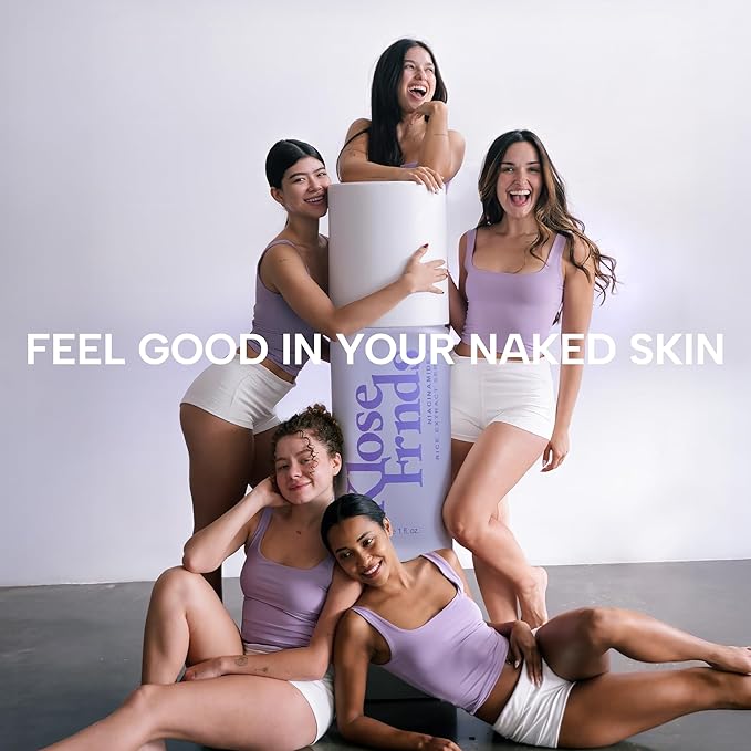 Niacinamide & Rice Extract Facial Serum – Hydrating Glow Face Serum with Hyaluronic Acid, Centella, and Licorice for Smooth Texture, Daily Radiance, and Healthy Skin Barrier Support - 1 fl oz