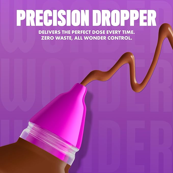 NYX PROFESSIONAL MAKEUP Make 'Em Wonder Liquid Foundation, 24HR Foundation Makeup With A Soft Matte Finish, Buildable Full Coverage - 39 Cocoa