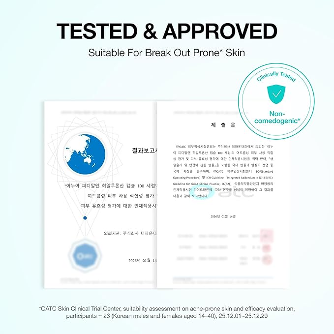 ANUA PDRN Hyaluronic Acid 100 Moisturizing Cream, Lightweight Hydrating Moisturizer with Salmon DNA, Hyaluronic Acid, Collagen For Glass Skin, Korean Skin Care (60ml / 2.02 fl. oz)