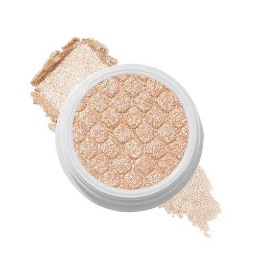 ColourPop Super Shock Shadow - High-Pigment, Crème-Powder Eye Makeup - Single Glitter Eyeshadow with Minimal Fallout and Unique Bouncy Texture - Ivory Eyeshadow - Mighty Morphin (0.07 oz)