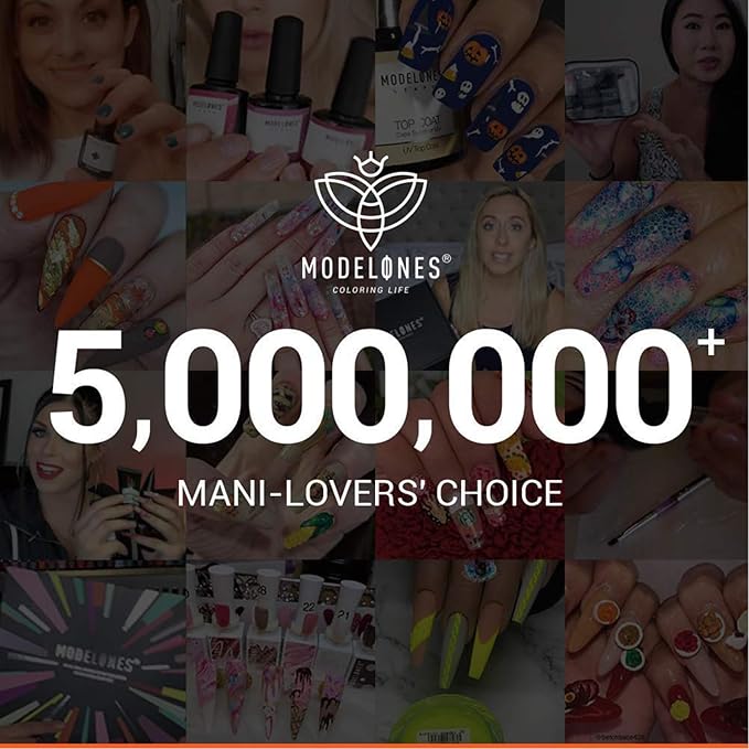 modelones Glitter Gel Nail Polish Set 6 Colors, Blue Color Changing Red Cat Eye Magnetic Gel Polish Chameleon Reflective Temperature Black Pink Nail Polish Soak Off LED Nail Art Manicure Kit Gift